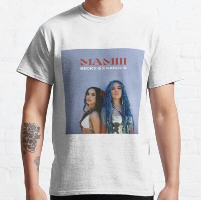 Mamiii Becky G Karol G Album Cover T-Shirt Official Becky G Merch