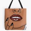 Becky With The Red Lips Tote Bag Official Becky G Merch