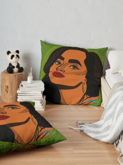 Becky G Throw Pillow Official Becky G Merch