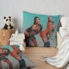 Natti X Becky Throw Pillow Official Becky G Merch