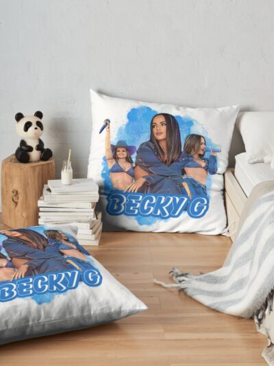 The Real G Throw Pillow Official Becky G Merch