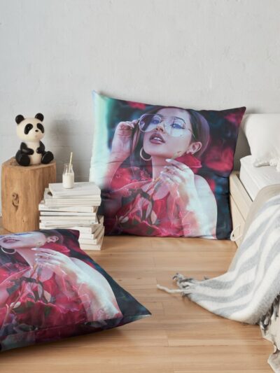 Becky G Throw Pillow Official Becky G Merch