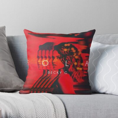 Sola Becky Singer G Tour 2020 Buldes Throw Pillow Official Becky G Merch