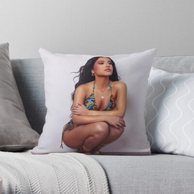 Becky G Throw Pillow Official Becky G Merch