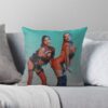 Natti X Becky Throw Pillow Official Becky G Merch