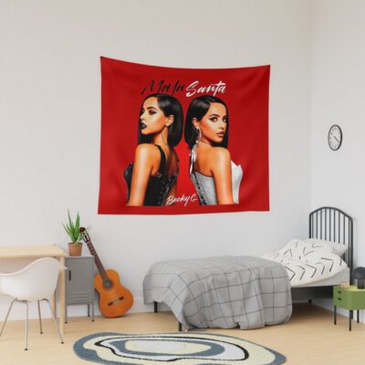 Becky G Mala Santa Tapestry Official Becky G Merch